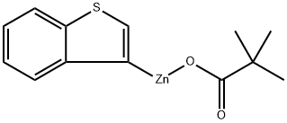 (Benzo[b]thiophen-3-yl)zinc pivalate (1.00 mmol/g) 구조식 이미지
