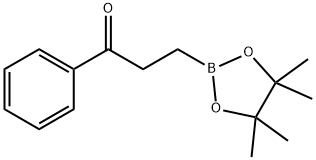 2-(Phenylcarbonyl)ethylboronic acid pinacol ester Structure