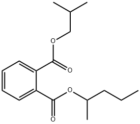Isobutylpentyl phthalate 구조식 이미지