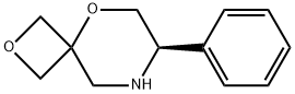 2,5-Dioxa-8-azaspiro[3.5]nonane, 7-phenyl-, (7R)- Structure