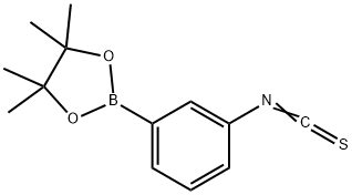 1,3,2-Dioxaborolane, 2-(3-isothiocyanatophenyl)-4,4,5,5-tetramethyl- Structure