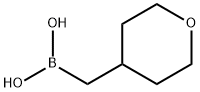 (4-Tetrahydropyranyl)methylboronic Acid Structure