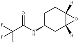 Acetamide, 2,2,2-trifluoro-N-(1R,3R,6S)-7-oxabicyclo[4.1.0]hept-3-yl- Structure