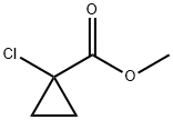 Cyclopropanecarboxylic acid, 1-chloro-, methyl ester Structure