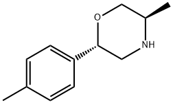 Morpholine,5-methyl-2-(4-methylphenyl)-,(2S,5R)- 구조식 이미지