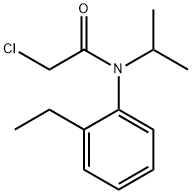 N-α-chlorsoacetyl-N-isopropylo-ethylaniline 구조식 이미지