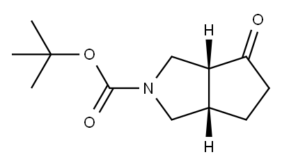 TERT-BUTYL (3AR,6AS)-4-OXOHEXAHYDROCYCLOPENTA[C]PYRROLE-2(1H)-CARBOXYLATE(WX112238) Structure