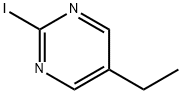 Pyrimidine, 5-ethyl-2-iodo- Structure