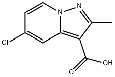 Pyrazolo[1,5-a]pyridine-3-carboxylic acid, 5-chloro-2-methyl- Structure