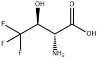 D-Allothreonine, 4,4,4-trifluoro- Structure