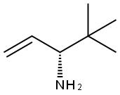 (R)-4,4-dimethylpent-1-en-3-amine 구조식 이미지