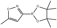 5-Methylisoxazole-3-boronic Acid Pinacol Ester Structure