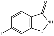 1,2-Benzisoxazol-3(2H)-one, 6-iodo- Structure