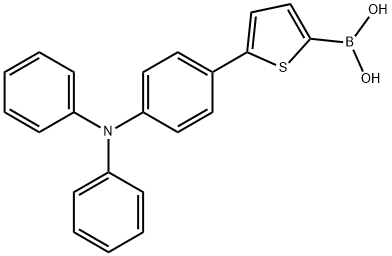 Boronic acid, B-[5-[4-(diphenylamino)phenyl]-2-thienyl]- Structure