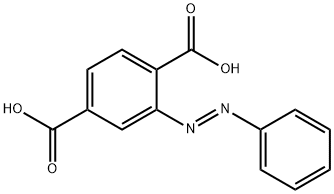 2-(phenyldiazenyl)terephthalic acid Structure