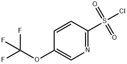 2-Pyridinesulfonyl chloride, 5-(trifluoromethoxy)- Structure