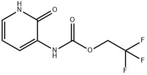 2,2,2-trifluoroethyl N-(2-oxo-1,2-dihydropyridin-3-yl)carbamate Structure