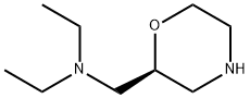2-Morpholinemethanamine, N,N-diethyl-),(2S)- Structure