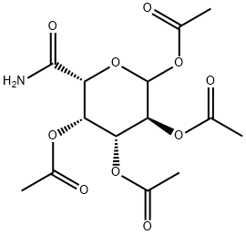 6-Amino-6-deoxy-1,2,3,4-tetraacetate-L-galactose Structure