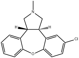 Asenapine 13C D3 HCl Structure