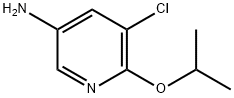 3-Pyridinamine, 5-chloro-6-(1-methylethoxy)- Structure