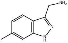 1H-Indazole-3-methanamine, 6-methyl- Structure