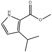 methyl 3-propan-2-yl-1H-pyrrole-2-carboxylate Structure