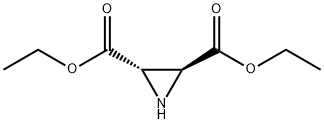 2,3-Aziridinedicarboxylic acid, 2,3-diethyl ester, (2S,3S)- Structure