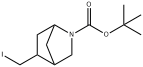 Tert-Butyl 5-(Iodomethyl)-2-Azabicyclo[2.2.1]Heptane-2-Carboxylate(WX120455) 구조식 이미지