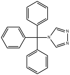 4-(Triphenylmethyl)-1,2,4-triazole Structure