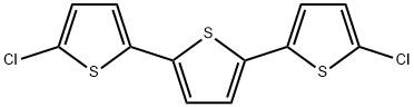 2,2':5',2''-Terthiophene, 5,5''-dichloro- Structure