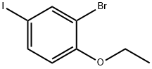 2-bromo-1-ethoxy-4-iodobenzene Structure