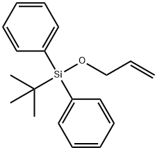 Benzene, 1,1'-[(1,1-dimethylethyl)(2-propen-1-yloxy)silylene]bis- Structure
