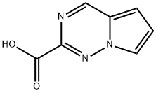 pyrrolo[2,1-f][1,2,4]triazine-2-carboxylic acid 구조식 이미지