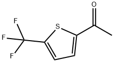 Ethanone, 1-[5-(trifluoromethyl)-2-thienyl]- Structure