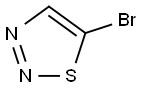 1,2,3-Thiadiazole, 5-bromo- Structure