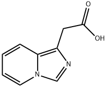 2-imidazo[1,5-a]pyridin-1-ylacetic acid 구조식 이미지