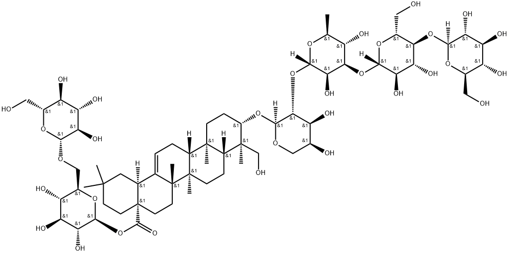 macranthoidin B 구조식 이미지