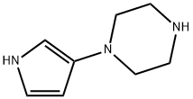 Piperazine, 1-(1H-pyrrol-3-yl)- Structure