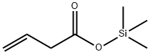 3-Butenoic acid, trimethylsilyl ester Structure