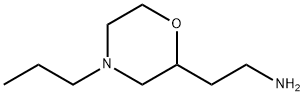 2-Morpholineethanamine,4-propyl- Structure