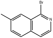 Isoquinoline, 1-bromo-7-methyl- Structure