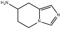 Imidazo[1,5-a]pyridin-7-amine, 5,6,7,8-tetrahydro- Structure