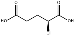Pentanedioic acid, 2-chloro-, (2S)- 구조식 이미지