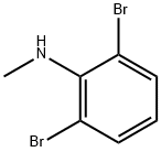 2,6-dibromo-N-methylaniline Structure