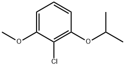 Benzene, 2-chloro-1-methoxy-3-(1-methylethoxy)- Structure