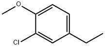 Benzene, 2-chloro-4-ethyl-1-methoxy- Structure