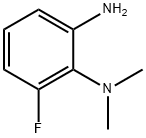 3-Fluoro-N*2*,N*2*-dimethyl-benzene-1,2-diamine 구조식 이미지
