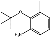 Benzenamine, 2-(1,1-dimethylethoxy)-3-methyl- Structure