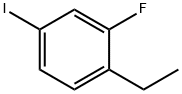 Benzene, 1-ethyl-2-fluoro-4-iodo- Structure
